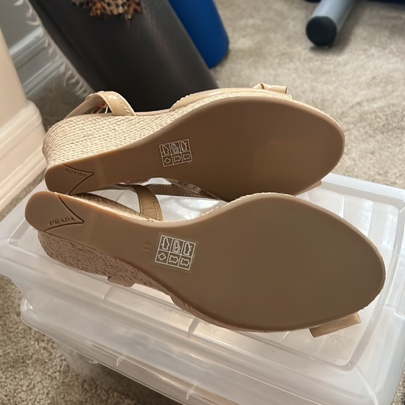 Prada wedge sandals - Picture 3 of 6